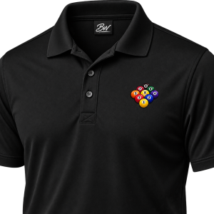 Nine Ball Black Polo